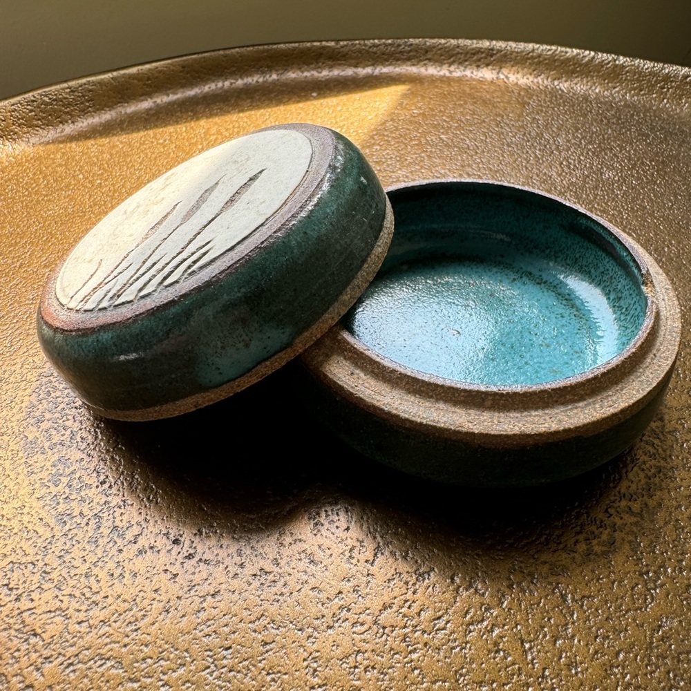 Handmade ring container. Ceramic. - Picture 3 of 7